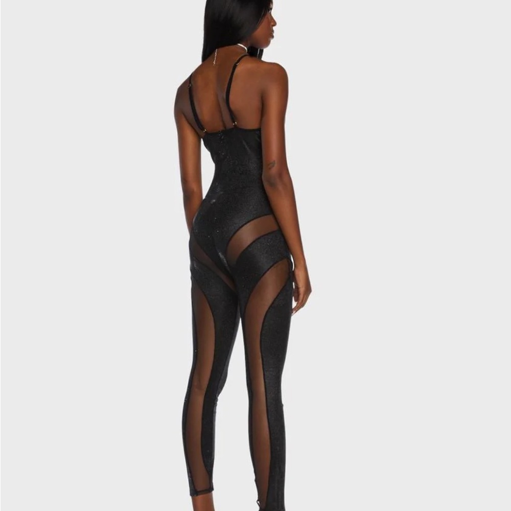 Dolls Kill Shimmer Skin Jumpsuit